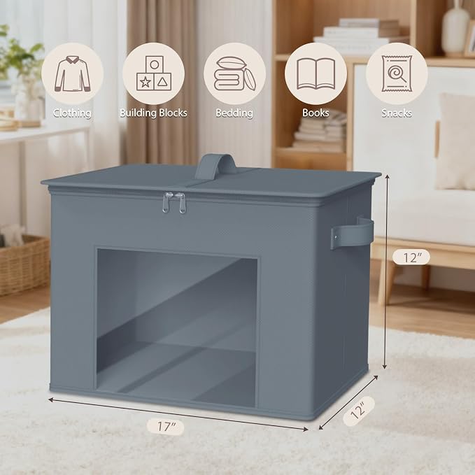 Zilink Fabric Foldable Storage Boxes - Image 2