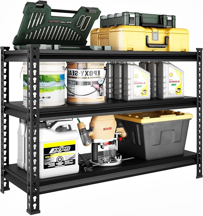 3-Tier Garage Shelving Heavy Duty, 40”W x 18”D x 36”H Metal Shelving Unit，1320 by SDXYSTCE