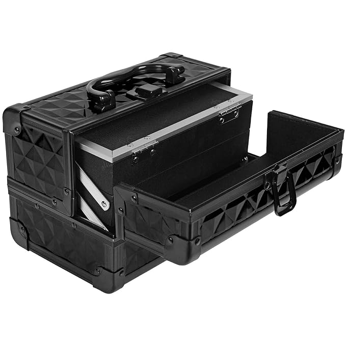 SHANY Chic Makeup Train Case Cosmetic Box Portable Makeup Case Cosmetics Beauty - Image 7