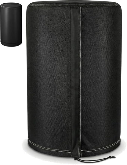Deosk Round Water Softener Cover 18.5"Dx33"H Waterproof & Windproof Water by Deosk