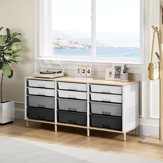 TOOLF 12 Drawers Storage Cabinet - Image 2