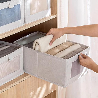 Linen Closet Organizers And Storage, 10 Pack Closet Storage Bins Linen Closet - Image 4