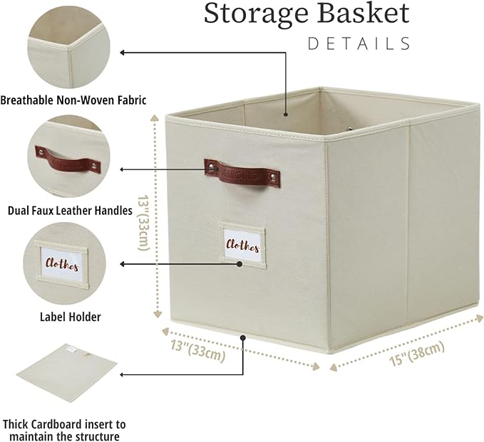 DECOMOMO Storage Bins, Storage Baskets - Image 3