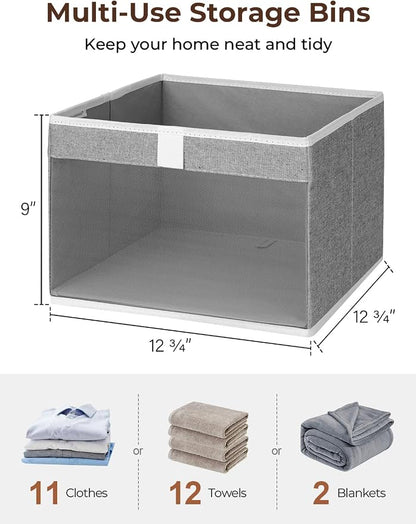 StorageWorks Closet Storage Bins, Large Storage Baskets - Image 2
