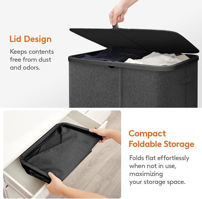 Lifewit 145L Large Laundry Basket - Image 8