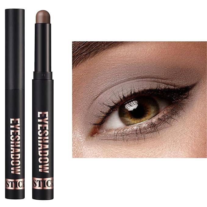 Neutral Eyeshadow Stick Cream Eyeshadow Pencil Makeup, High Pigmented by Wavuketu