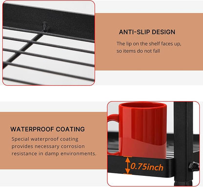 GIOTORENT 6-Wire Standing Storage Shelf - Image 5