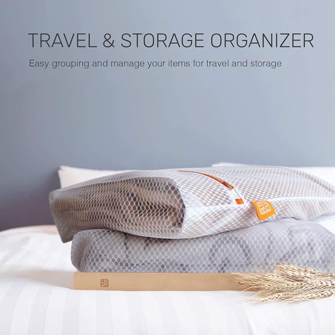 Mesh Laundry Bags for Delicates – 2 XLarge Durable Net - Image 8