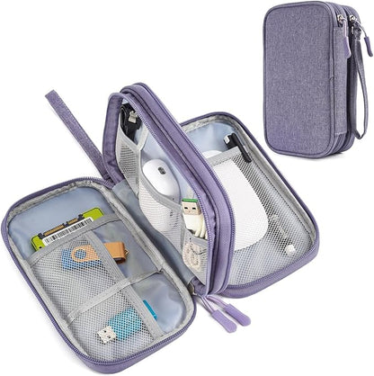 CAAORDKSO Travel Electronic Organizer Pouch Bag, Waterproof Portable Electronic by Unknown