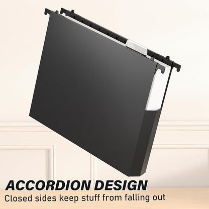 Extra Capacity Hanging File Folders Letter Size, Heavy Duty 2" Expandable Hang - Image 6