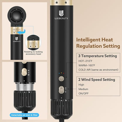 WeBeauty 5-in-1 High-Speed Hair Dryer Brush - Image 6