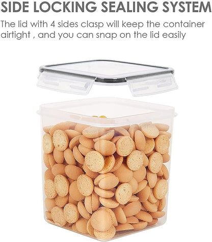 Vtopmart Food Storage Containers 2.5L / 84.5oz, 4 Pieces BPA Free Plastic - Image 4