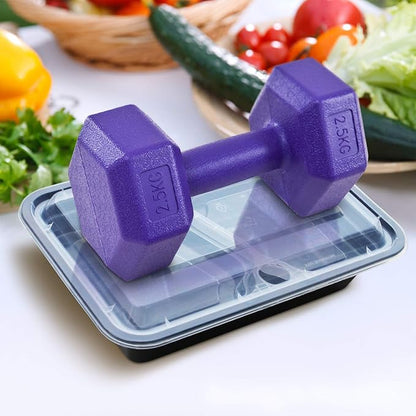 Enther 36oz Meal Prep Containers 20 Pack 3 Compartment - Image 8