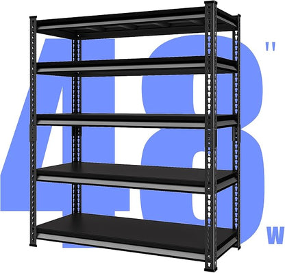 48" W Garage Shelving Heavy Duty, 3000LBS Loads Shelving Units and Storage Racks - Image 8