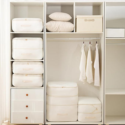 Ultra Space Saving Self Compression Organizer, Comforter Storage Bag - Image 5
