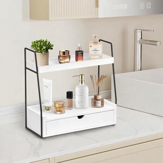 2-Tier Bathroom Organizer Countertop - Image 4