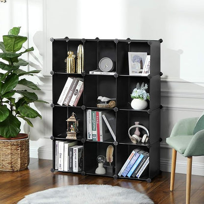 SONGMICS Cube Storage Organizer, Book Shelf, Closet Organizers and Storage - Image 5