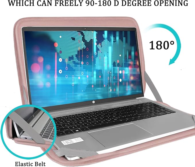 Laptop Sleeve Case 15.6 inch, Durable Shockproof Protective Computer Carrying - Image 2