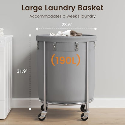 ELYKEN 190L Laundry Basket - Image 3