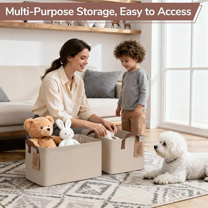 CHICVITA 4 Pack Storage Baskets - Image 6