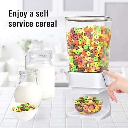 Cereal Dispenser Countertop Large Cereal Containers Storage Dispenser - Image 5