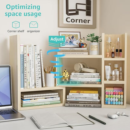 NUTIKAS Desk Shelves Desktop Organizer Shlef - Image 6