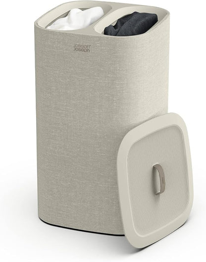 Joseph Joseph Tota 60 liter/15.8 gallon Laundry Hamper Separation Basket by JosephJoseph
