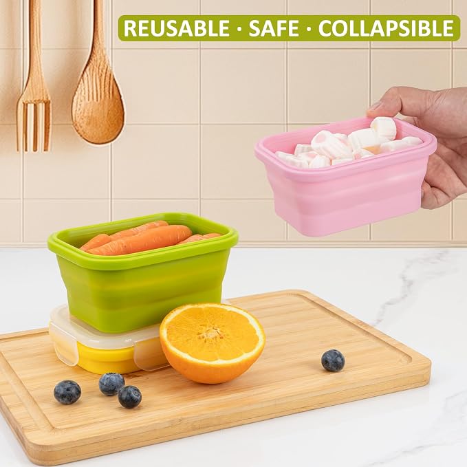 Reusable Silicone Snack Sontainers - Image 4