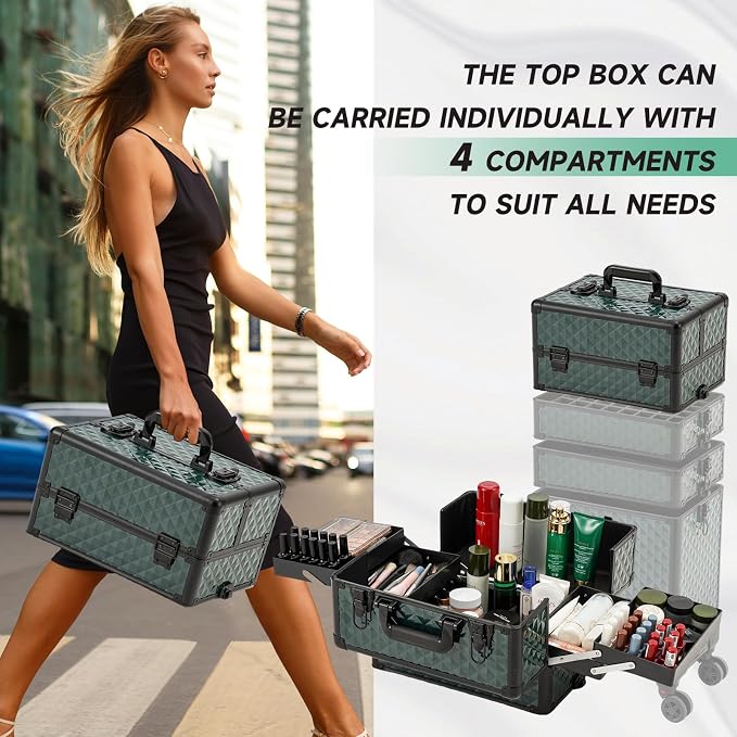 Leeora&Leekoo Portable Multi-Storey Nail Case - Image 4