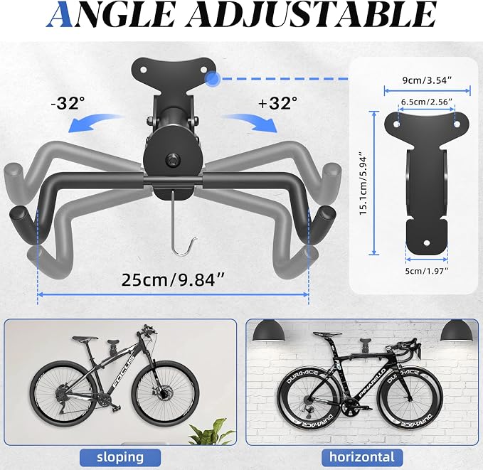 Goovilla Bike Wall Mount Hanger Adjustable - Image 2
