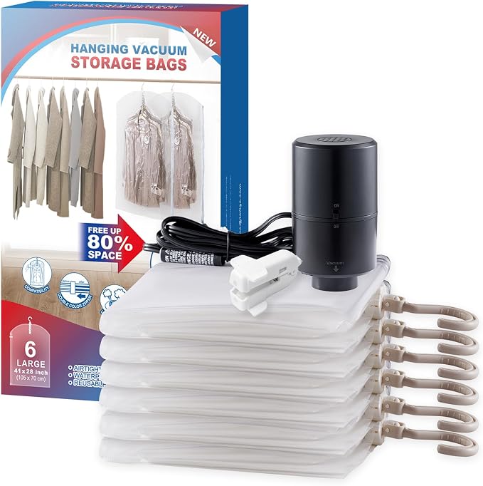 TAILI Hanging Vacuum Storage Bags - Image 7