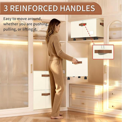 Shoe Organizer for Closet, 2 Pack Shoe Storage Organizer - Image 7