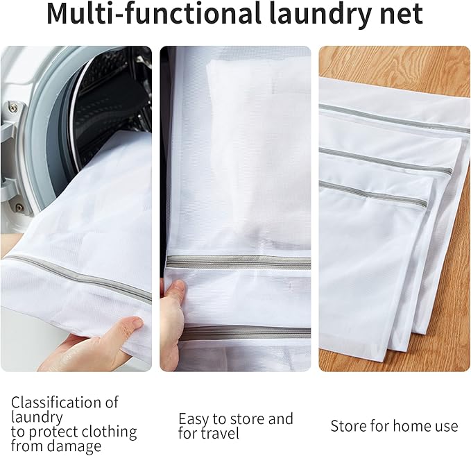 10 Pack Mesh Laundry Bags for Delicates - Image 3