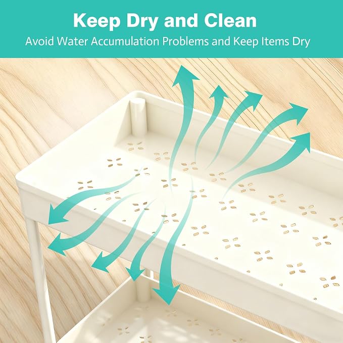 Under Sink Organizers and Storage 2 Pack, Pull-Out Sliding Cabinet Organizer - Image 5
