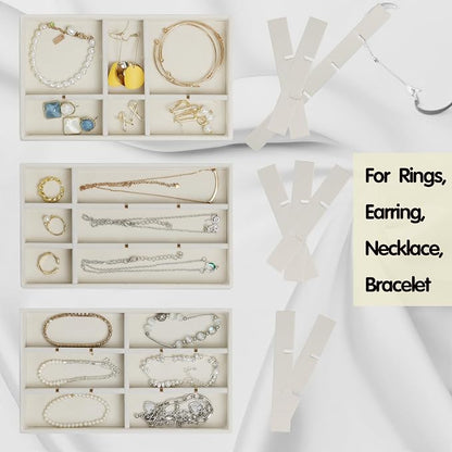 Set of 8 Stackable Jewelry Organizer Trays - Image 4
