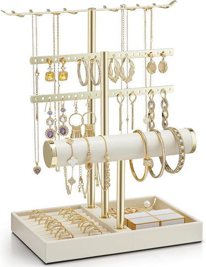 Vlando 3 Tier Jewelry Stand Organizer by VLANDO