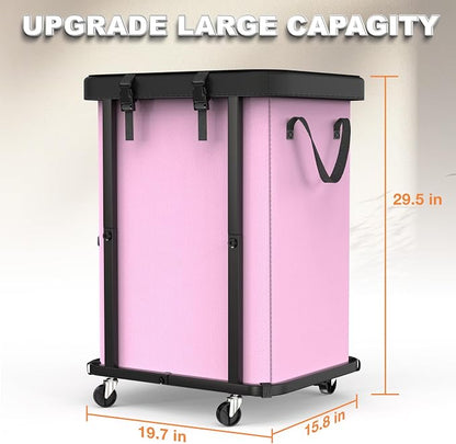 150L Large Fashion Laundry Basket - Image 6