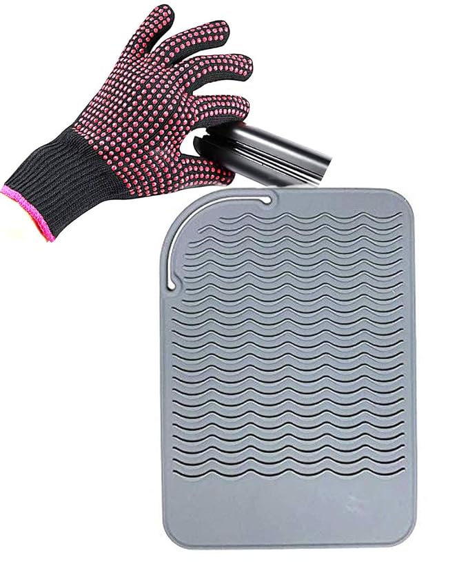 Heat Resistant Glove with Silicone Bump Mat by AFT90