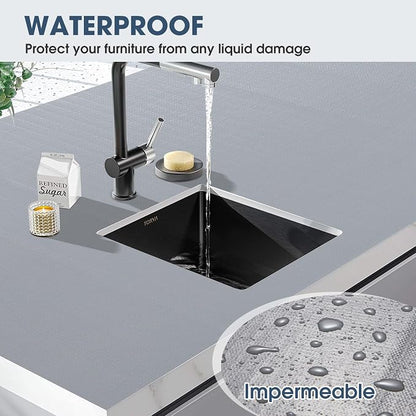 Drawer and Shelf Liner, Non-Slip Kitchen Cabinet Liners Non-Adhesive Thick - Image 5