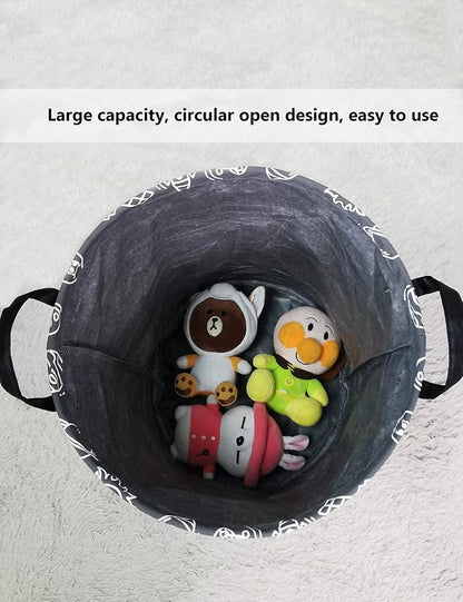QUEENLALA Large Storage Basket, Laundry Hamper/Bathroom/Home Decor/Collapsible - Image 6