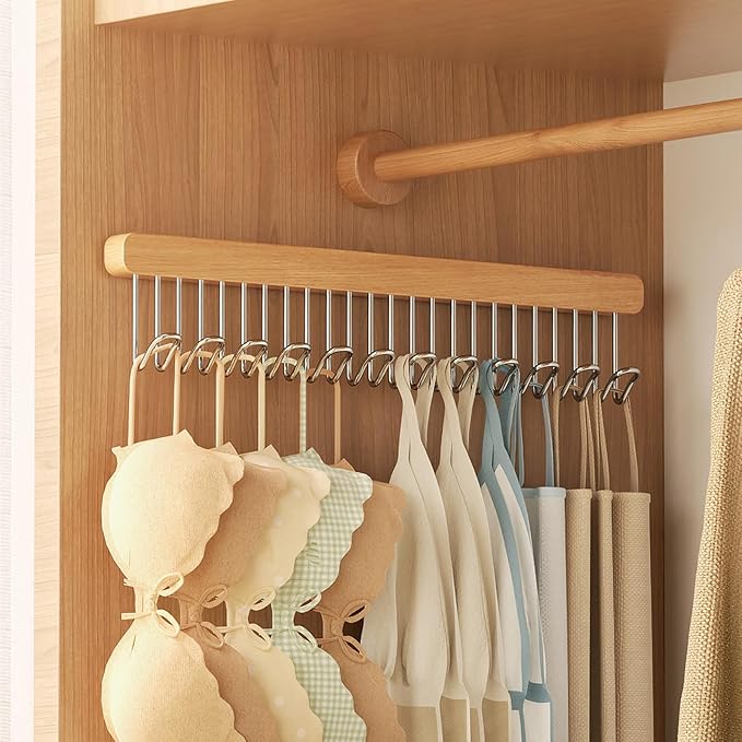 16.2 inch valet rods for closets, extendable and pull-out wardrobe pole for by QHLhomestead
