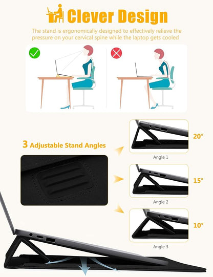 HYZUO 13.3-14 Inch Laptop Sleeve Case Bag - Image 2