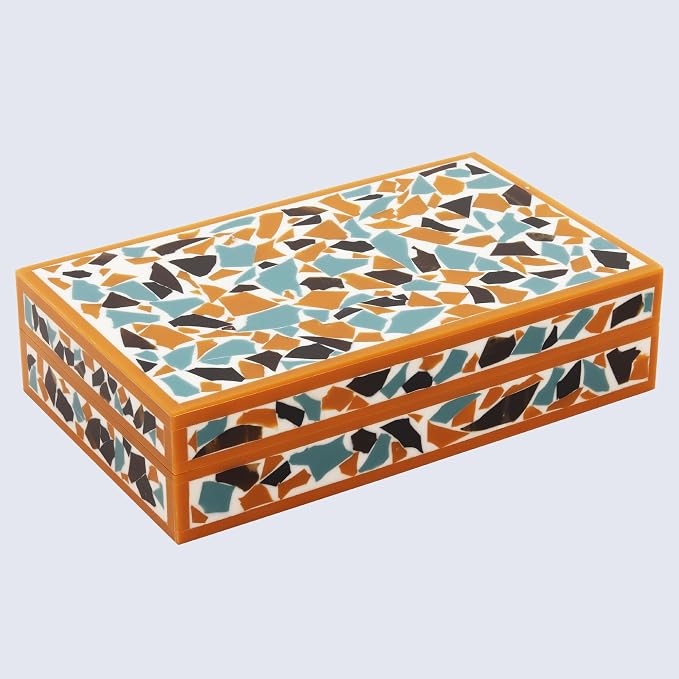 Handicrafts Home Decorative Storage Box 10x6 – Remote Organizer Box - Image 7