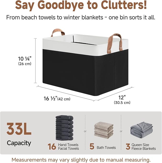 StorageWorks Storage Bins, Fabric Storage Bins - Image 6