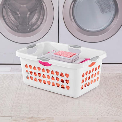 Sterilite 4 Pack Ultra Laundry Basket, Plastic Clothes Hamper, Large Rectangle - Image 5