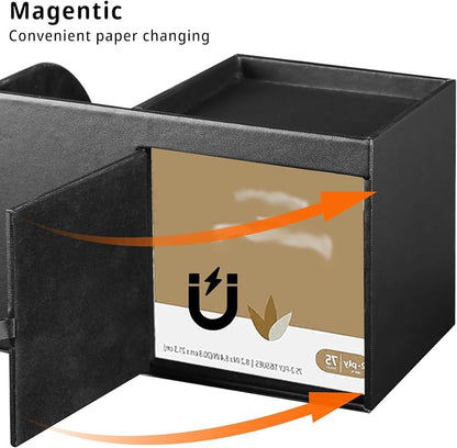 Leather Square Tissue Box Cover - Image 4