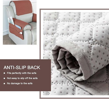 Waterproof Sofa Armrest Cover Headrest Cover - Image 4