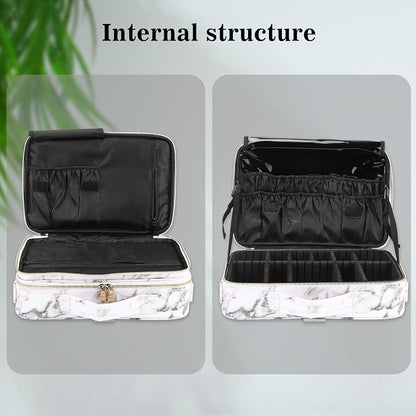 JOURMON Travel Makeup Train Case, Large Capacity Cosmetic Bags - Image 7