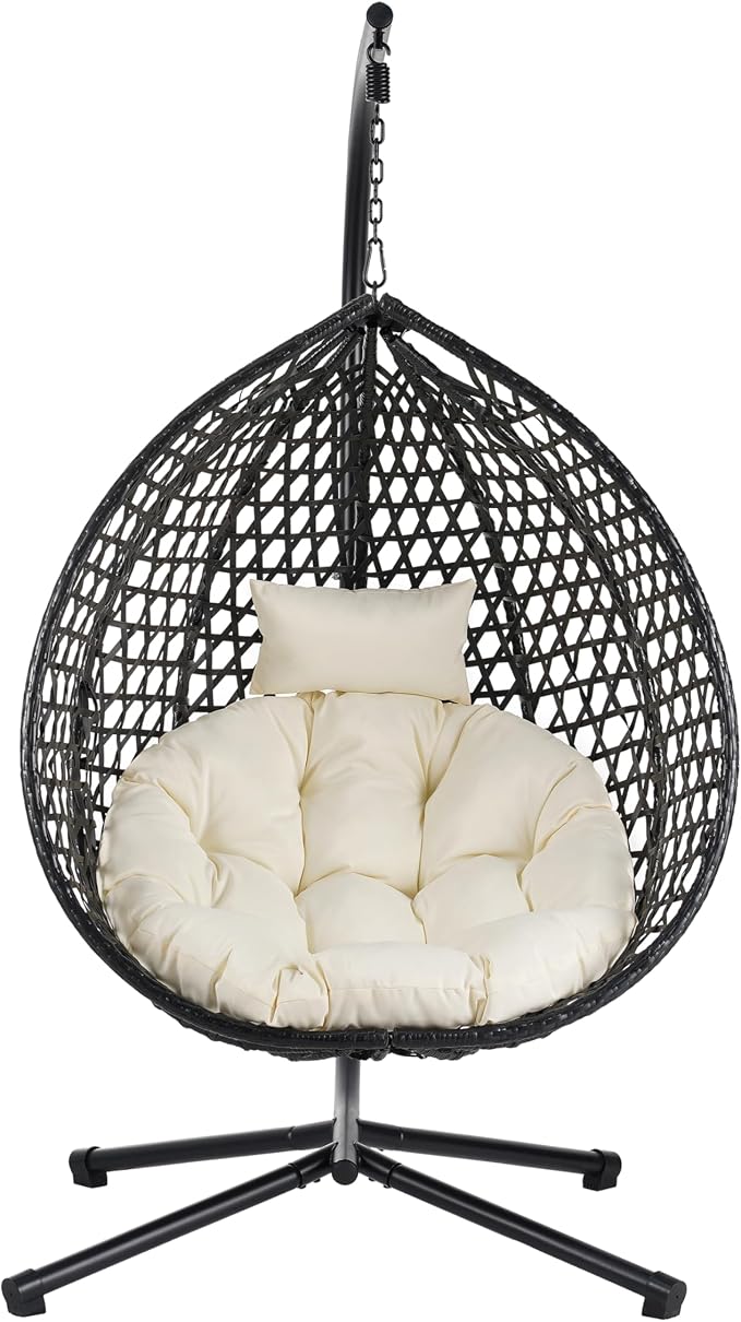 SOFTSEA Outdoor Wicker Egg Chair - Image 8
