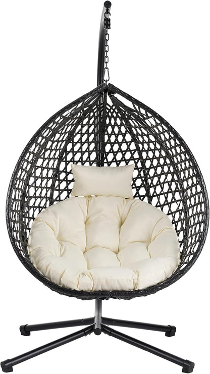 SOFTSEA Outdoor Wicker Egg Chair - Image 8